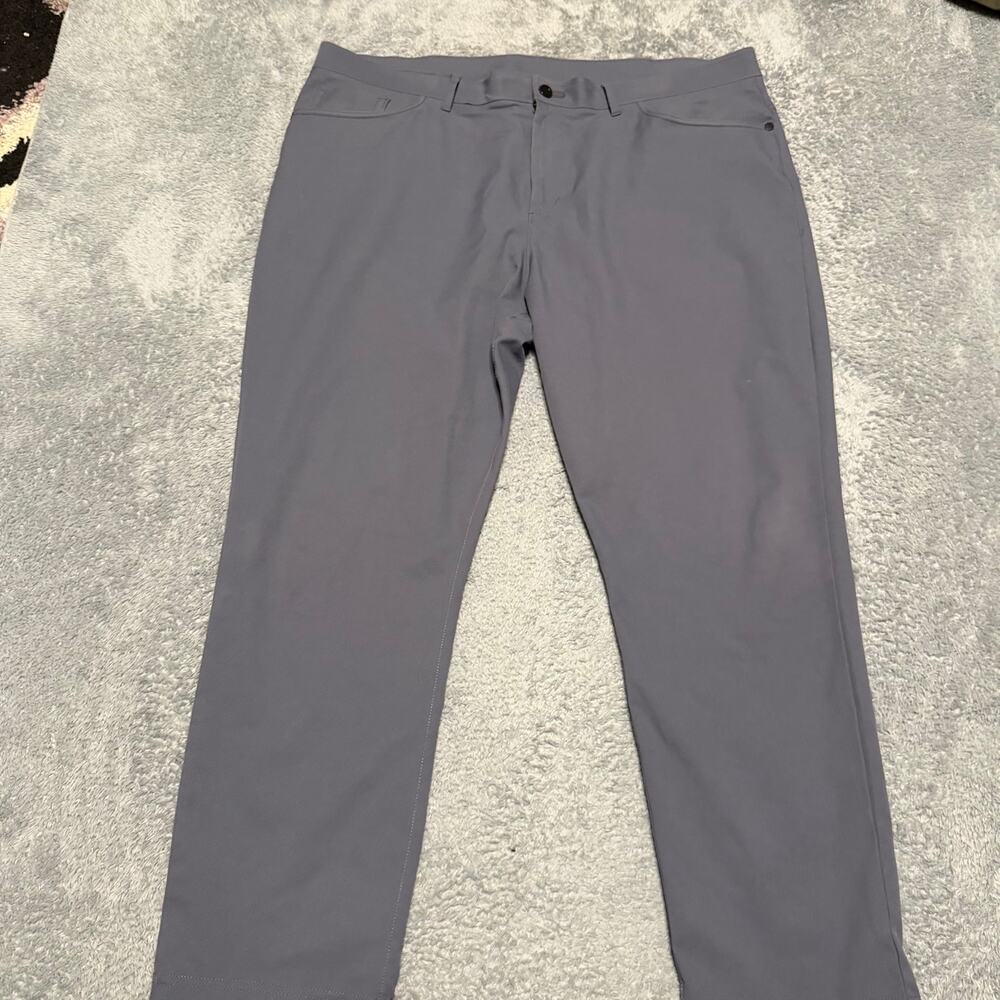 Public Rec Workday Pant Mens 40 x30 Blue Straight Leg Stretch Golf Performance